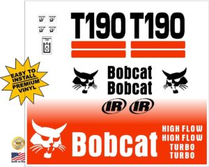 Bobcat T190 Replacement decal kit