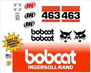 463 bobcat decals