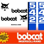 Bobcat 542 replacement decal kit