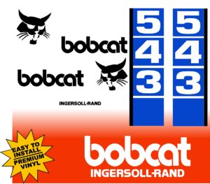 Bobcat 543 replacement decal kit