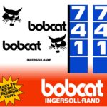 Bobcat 741 replacement decal kit