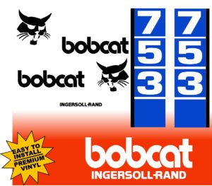 Bobcat 753 replacement decal kit