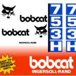 Bobcat 753H replacement decal kit