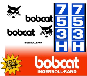 Bobcat 753H replacement decal kit