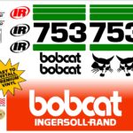 Bobcat 753 replacement decal kit