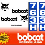 Bobcat 763H replacement decal kit