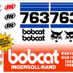 Bobcat 763 replacement decal kit