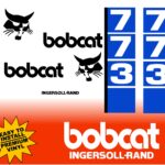 Bobcat 773 replacement decal kit