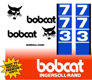 Bobcat 773 replacement decal kit