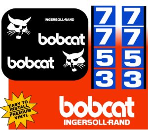 Bobcat 7753 replacement decal kit