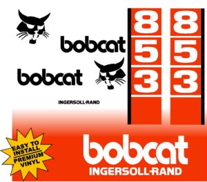 Bobcat 853 replacement decal kit