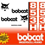 Bobcat 853H replacement decal kit