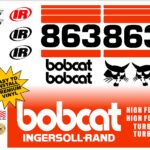 Bobcat 863 replacement decal kit