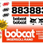 Bobcat 883 replacement decal kit