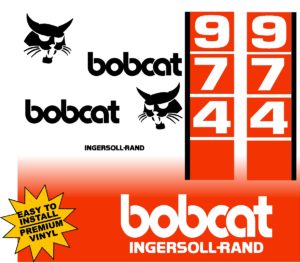 Bobcat 974 replacement decal kit