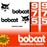 Bobcat 975 replacement decal kit