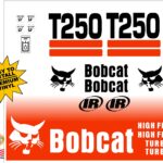 Bobcat T250 replacement decal kit