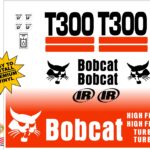 Bobcat T300 replacement decal kit