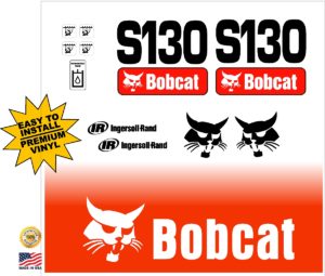 Bobcat S130 replacement decal kit