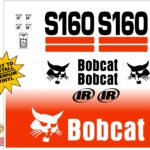 Bobcat S160 replacement decal kit