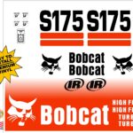 Bobcat S175 replacement decal kit