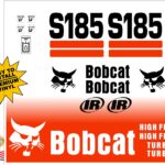 Bobcat S185 replacement decal kit