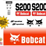 Bobcat S200 replacement decal kit