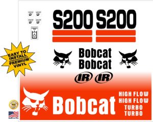 Bobcat S200 replacement decal kit