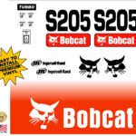 Bobcat S205 replacement decal kit