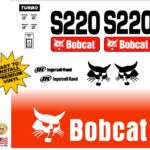 Bobcat S220 replacement decal kit