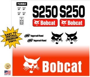 Bobcat S250 replacement decal kit