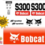 Bobcat S300 replacement decal kit