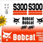 Bobcat S300 replacement decal kit