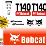 Bobcat T140 replacement decal kit