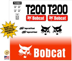 Bobcat T200 replacement decal kit