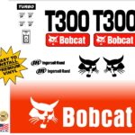 Bobcat T300 replacement decal kit