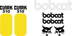 Bobcat 310 replacement decal kit sticker set