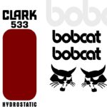 Bobcat 533 replacement decal kit sticker set