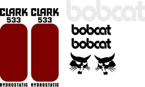 Bobcat 533 replacement decal kit sticker set