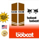 Bobcat 543B replacement decal kit