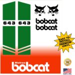 Bobcat 643 replacement decal kit