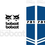 Bobcat 731 replacement decal kit