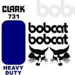 Bobcat 731 Heavy Duty replacement decal kit sticker set