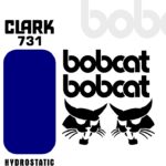 Bobcat 731 replacement decal kit sticker set