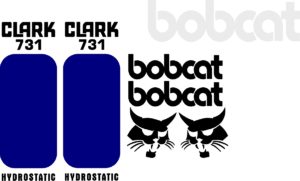 Bobcat 731 replacement decal kit sticker set