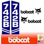 Bobcat 742B replacement decal kit