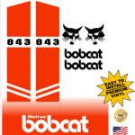 Bobcat 843 replacement decal kit