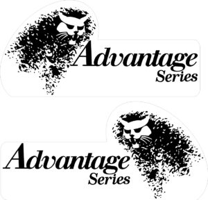 Bobcat Advantage Series replacement decals L R