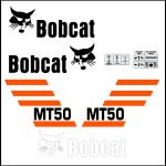 Bobcat MT50 replacement decal kit sticker set