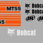 Bobcat MT55 replacement decal kit sticker set